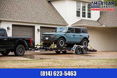 New PJ 5" Channel Car Hauler / 7K GVWR / 18'