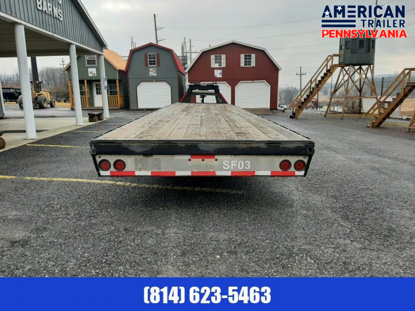 Used USED! 2004 PJ Gooseneck Deckover Trailer / 21K GVWR / 40'