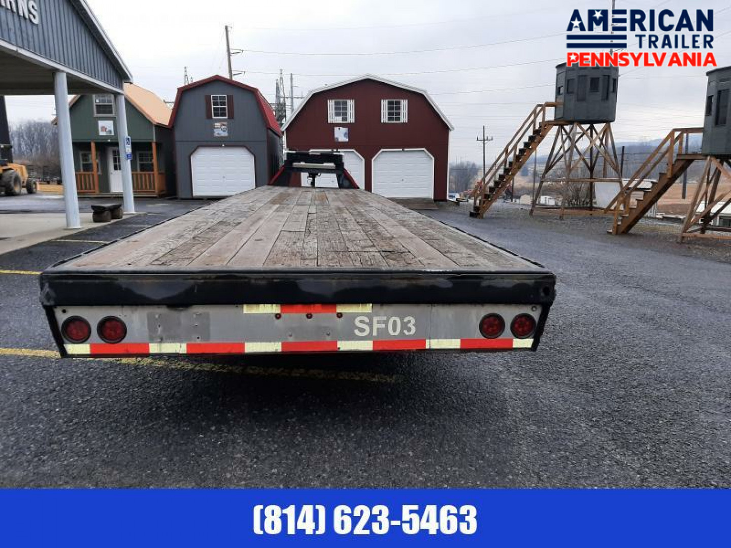 Used USED! 2004 PJ Gooseneck Deckover Trailer / 21K GVWR / 40'
