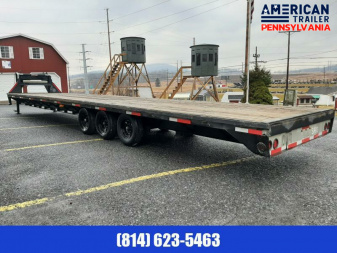 Used USED! 2004 PJ Gooseneck Deckover Trailer / 21K GVWR / 40'
