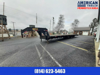 Used USED! 2004 PJ Gooseneck Deckover Trailer / 21K GVWR / 40'