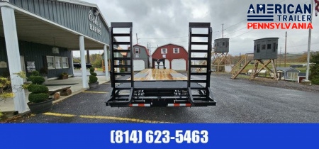 New 2024 American Pro Grade Gooseneck Trailer 30' - 25K GVWR - Pop-up Dovetail