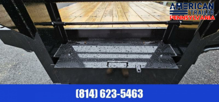 New 2024 American Pro Grade Gooseneck Trailer 30' - 25K GVWR - Pop-up Dovetail