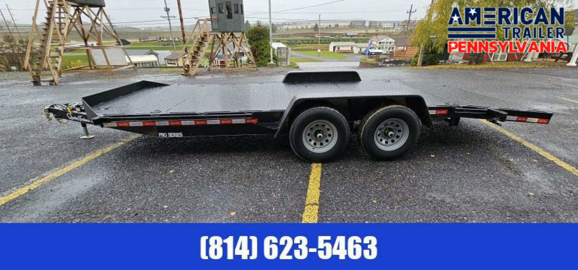 New Quality Trailers Pro Grade Diamond Deck Car Hauler / 20' / 9.9K GVWR