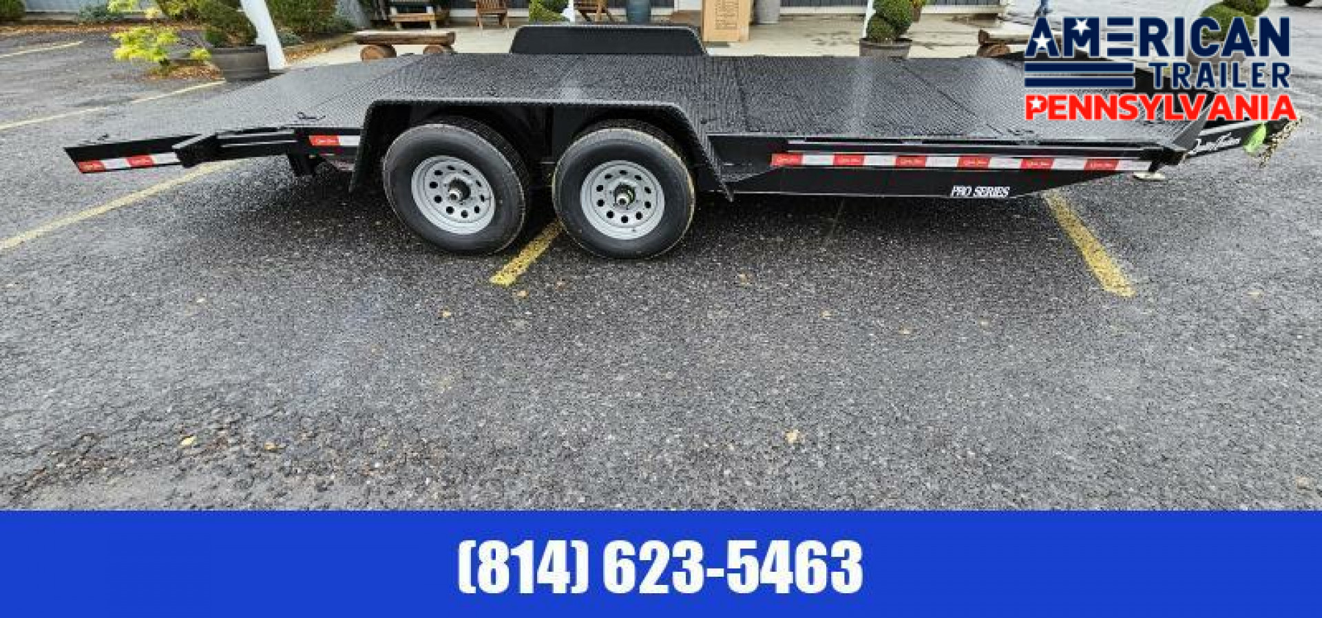 New Quality Trailers Pro Grade Diamond Deck Car Hauler / 20' / 9.9K GVWR
