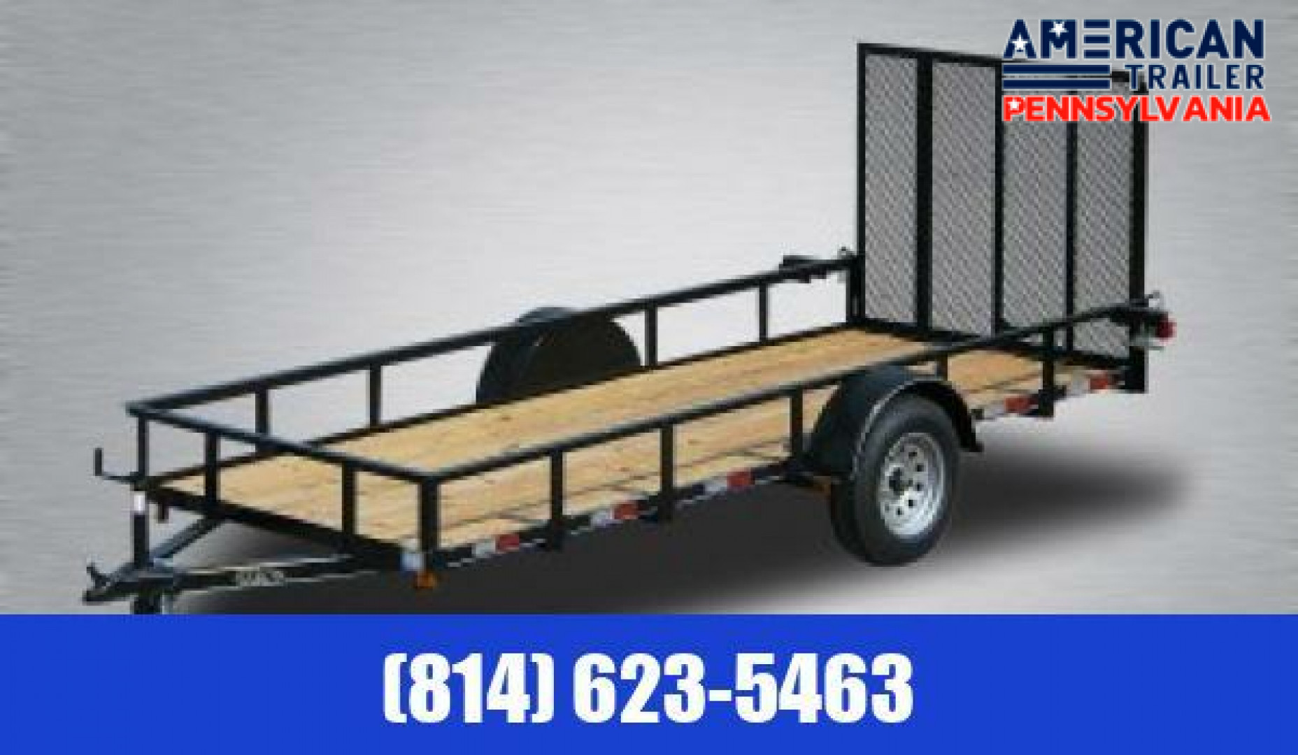 New Quality Trailers Pro Grade Utility / 77"x 12’ - 2990 GVWR / Mesh