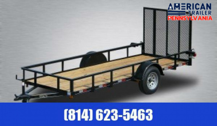 New Quality Trailers Pro Grade Utility / 77"x 12’ - 2990 GVWR / Mesh