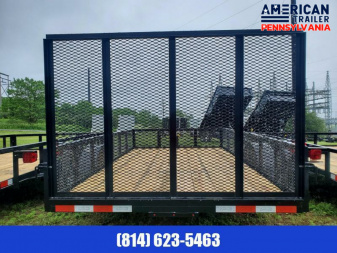 New Quality Trailers Pro Grade Utility / 77"x 12’ - 2990 GVWR / Mesh