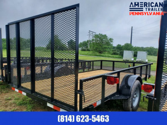 New Quality Trailers Pro Grade Utility / 77"x 12’ - 2990 GVWR / Mesh