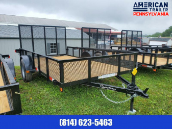 New Quality Trailers Pro Grade Utility / 77"x 12’ - 2990 GVWR / Mesh