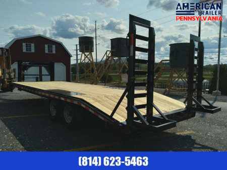 New American Pro Grade Gooseneck Deckover Trailer - 24' - 17K GVWR