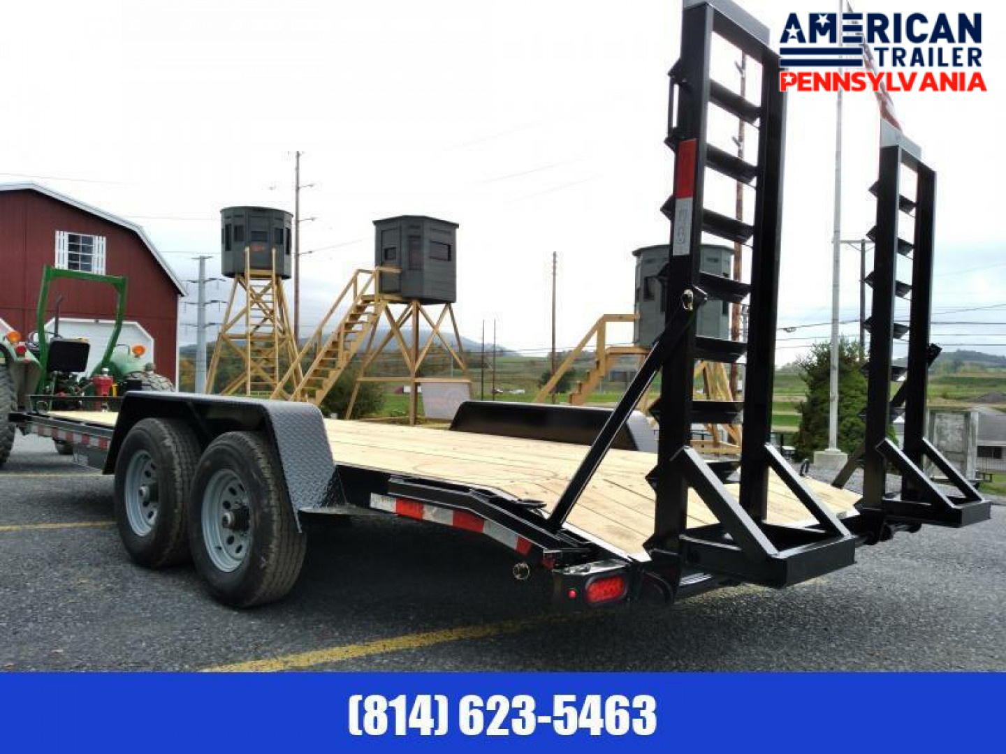 New Quality Trailers Pro Grade Equipment Trailer / 15K GVWR / 18'