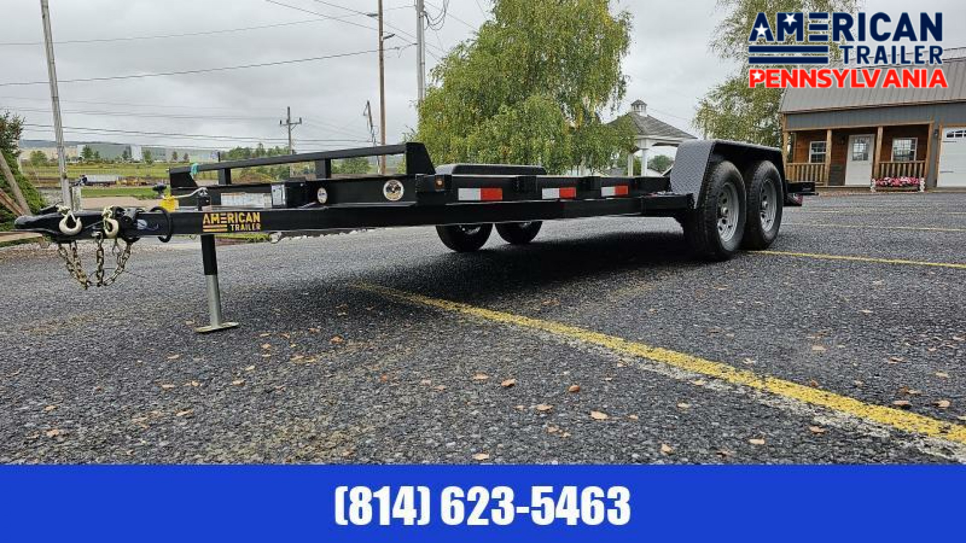 New 2024 Quality Trailers General Duty Wood Deck Car Hauler 18' - 8500 GVW