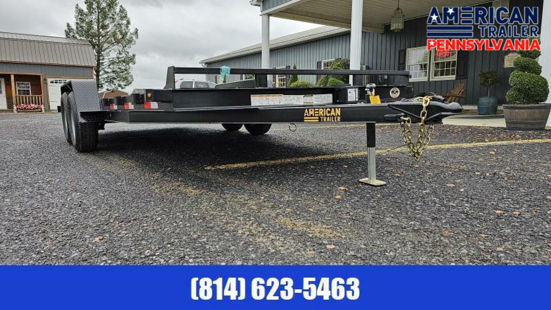 New 2024 Quality Trailers General Duty Wood Deck Car Hauler 18' - 8500 GVW