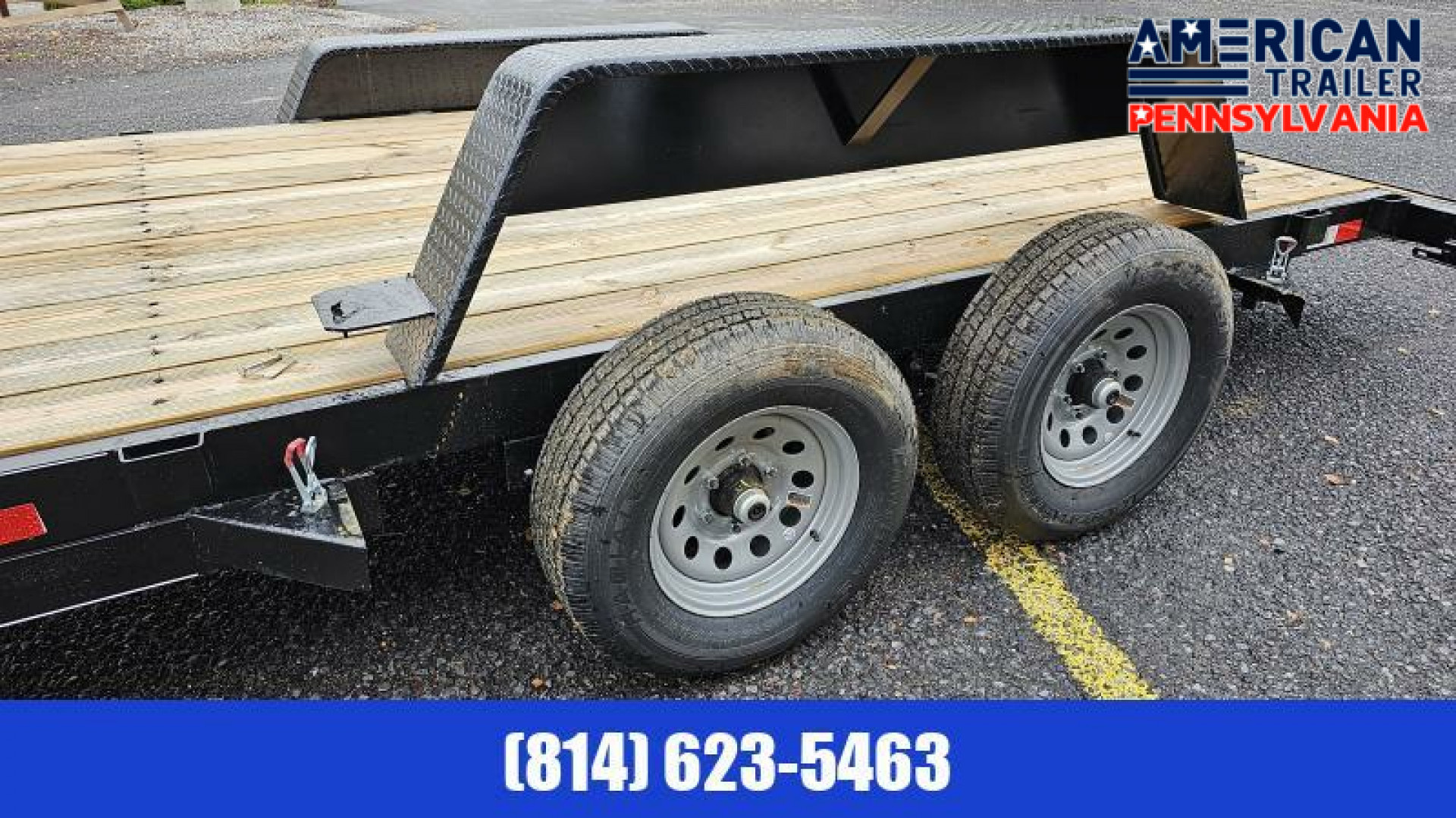New 2024 Quality Trailers General Duty Wood Deck Car Hauler 18' - 8500 GVW