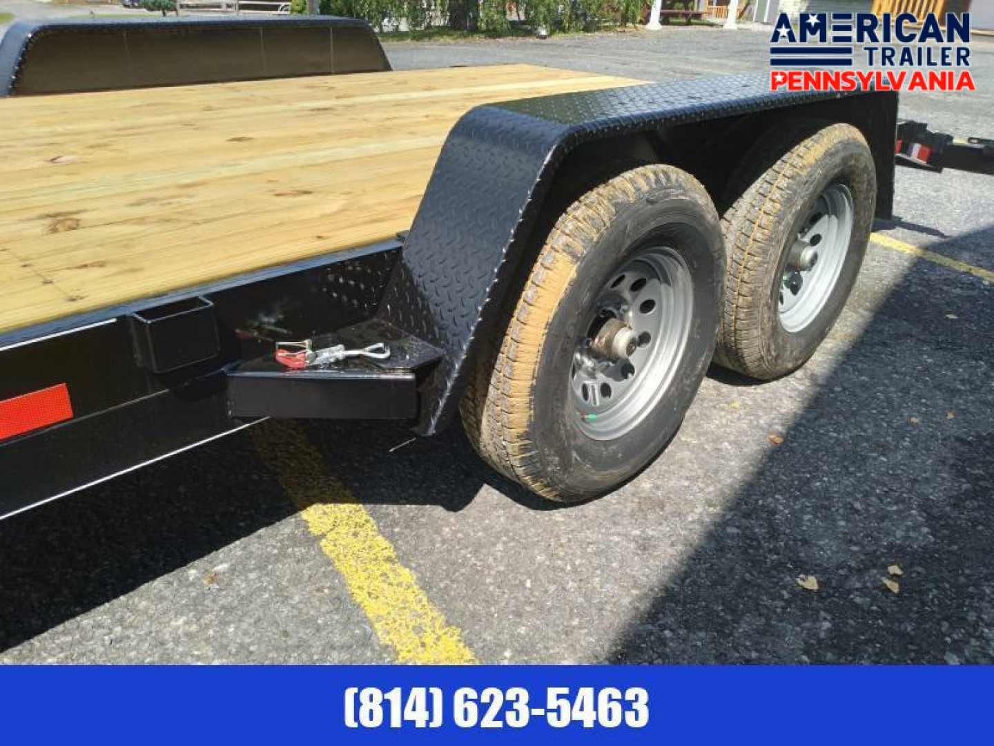 New 2024 Quality Trailers General Duty Wood Deck Car Hauler 18' - 8500 GVW