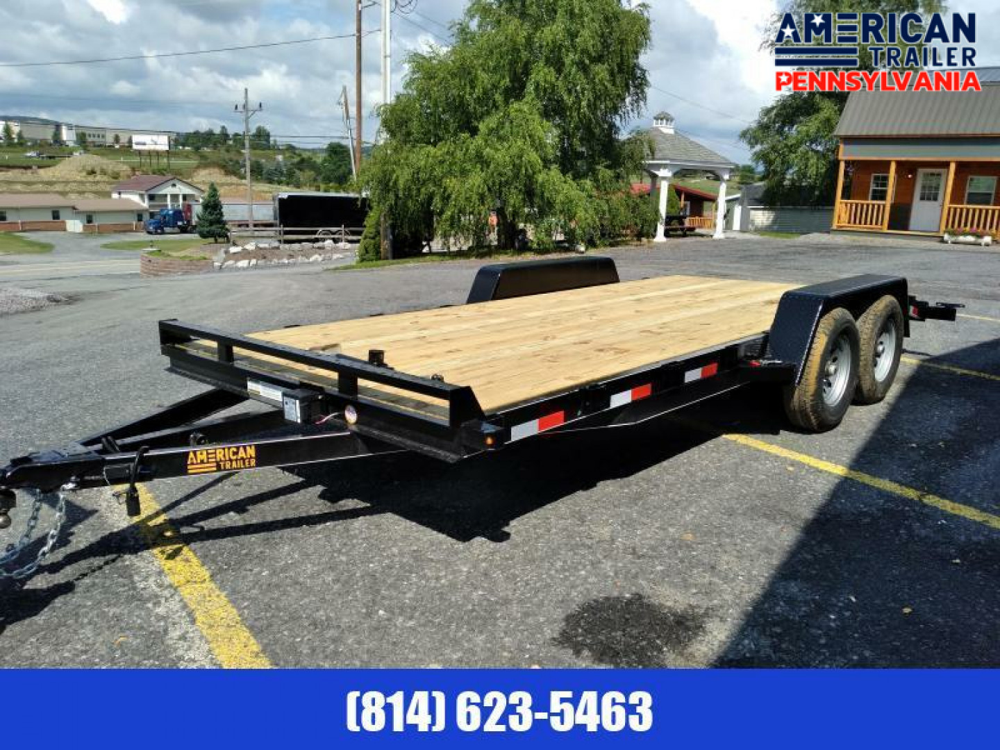 New 2024 Quality Trailers General Duty Wood Deck Car Hauler 18' - 8500 GVW
