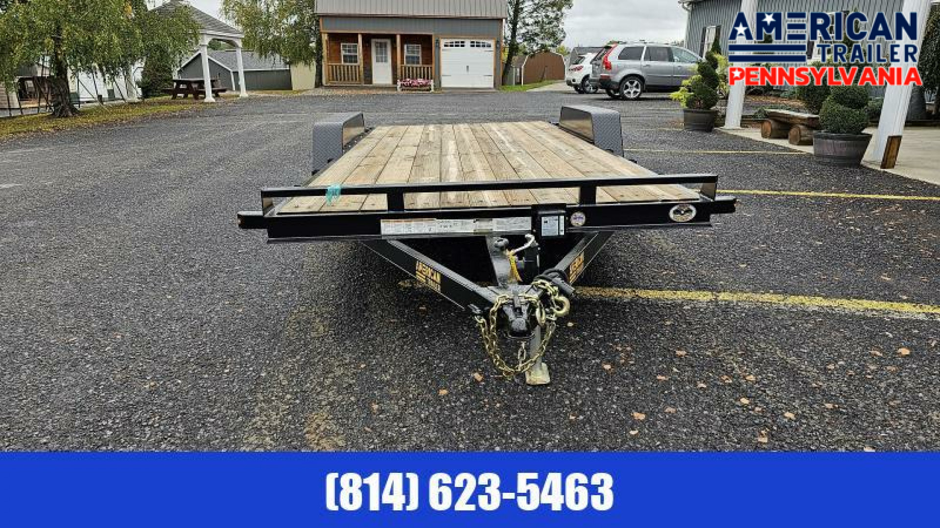 New 2024 Quality Trailers General Duty Wood Deck Car Hauler 18' - 8500 GVW