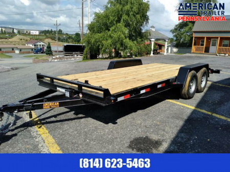 New 2024 Quality Trailers General Duty Wood Deck Car Hauler 18' - 8500 GVW