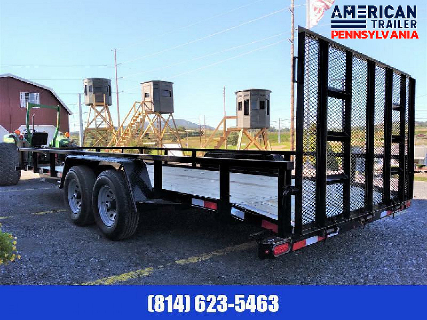 New Quality Trailers Pro Grade Utility / 9900 GVWR / 82"x20'