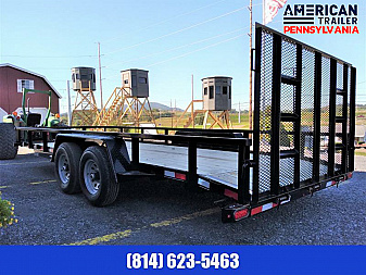 New Quality Trailers Pro Grade Utility / 9900 GVWR / 82"x20'
