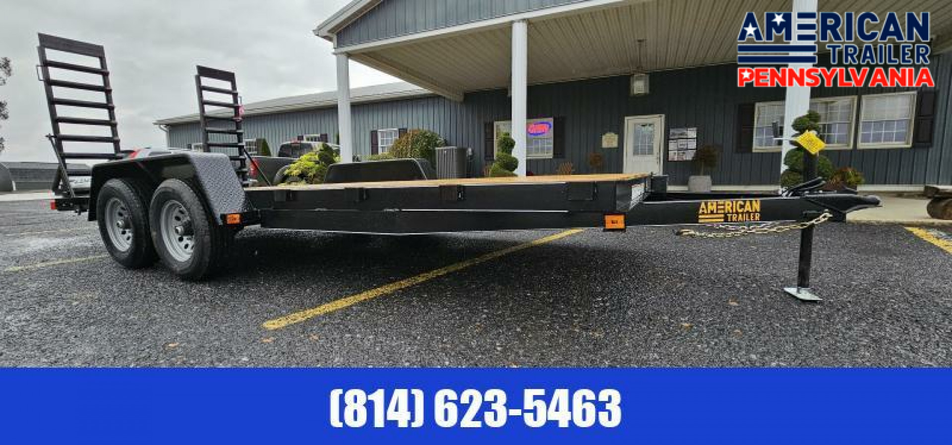 New Quality Trailers Economy Equipment Trailer / 10k GVWR / 18
