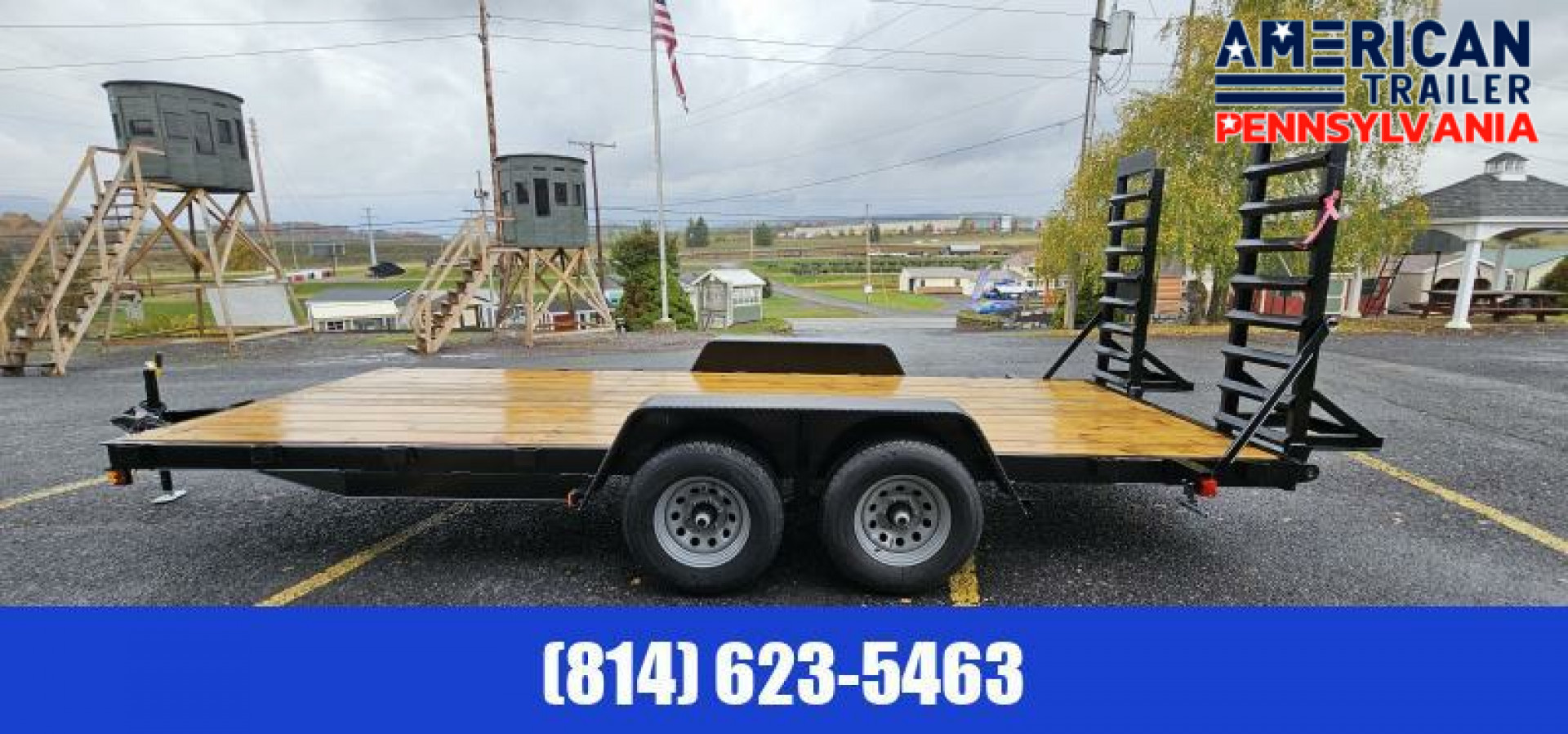 New Quality Trailers Economy Equipment Trailer / 10k GVWR / 18