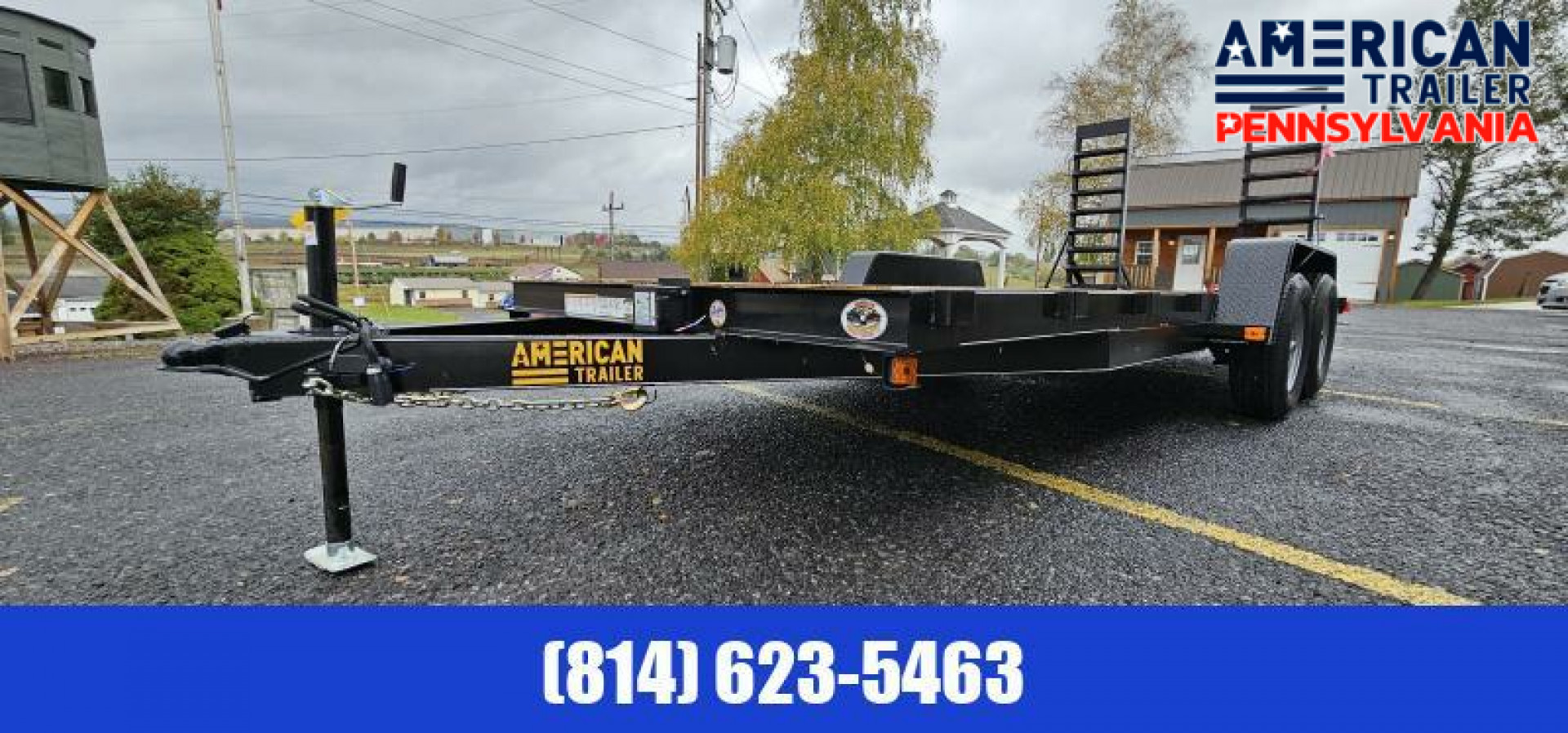 New Quality Trailers Economy Equipment Trailer / 10k GVWR / 18