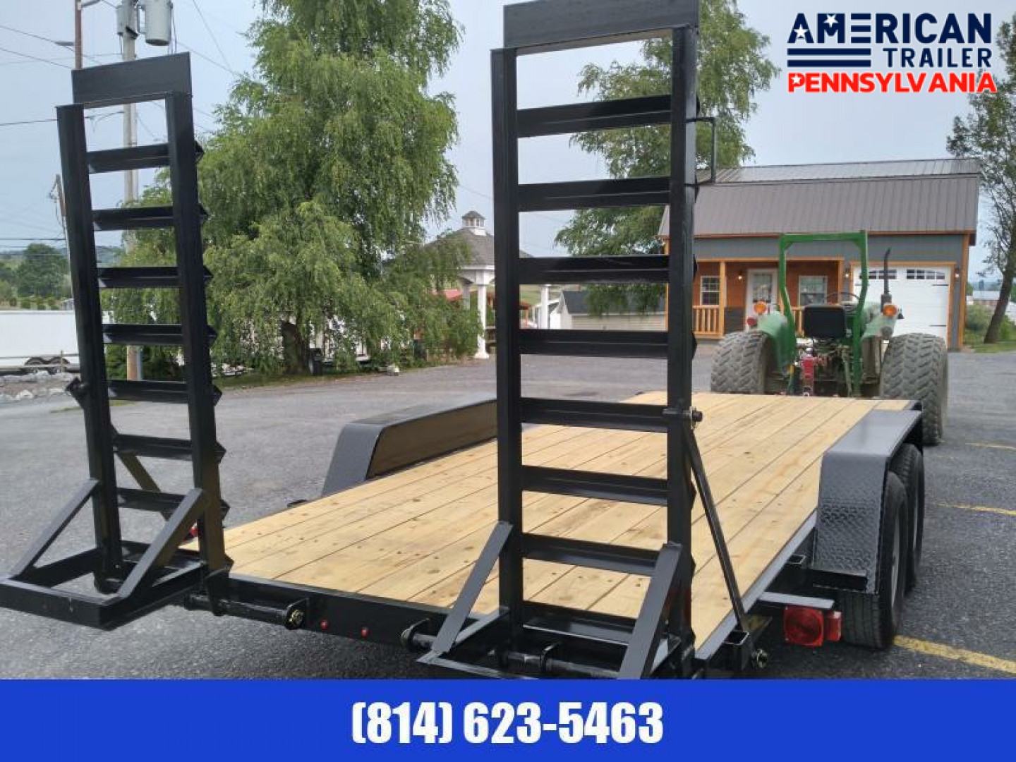 New Quality Trailers Economy Equipment Trailer / 10k GVWR / 18