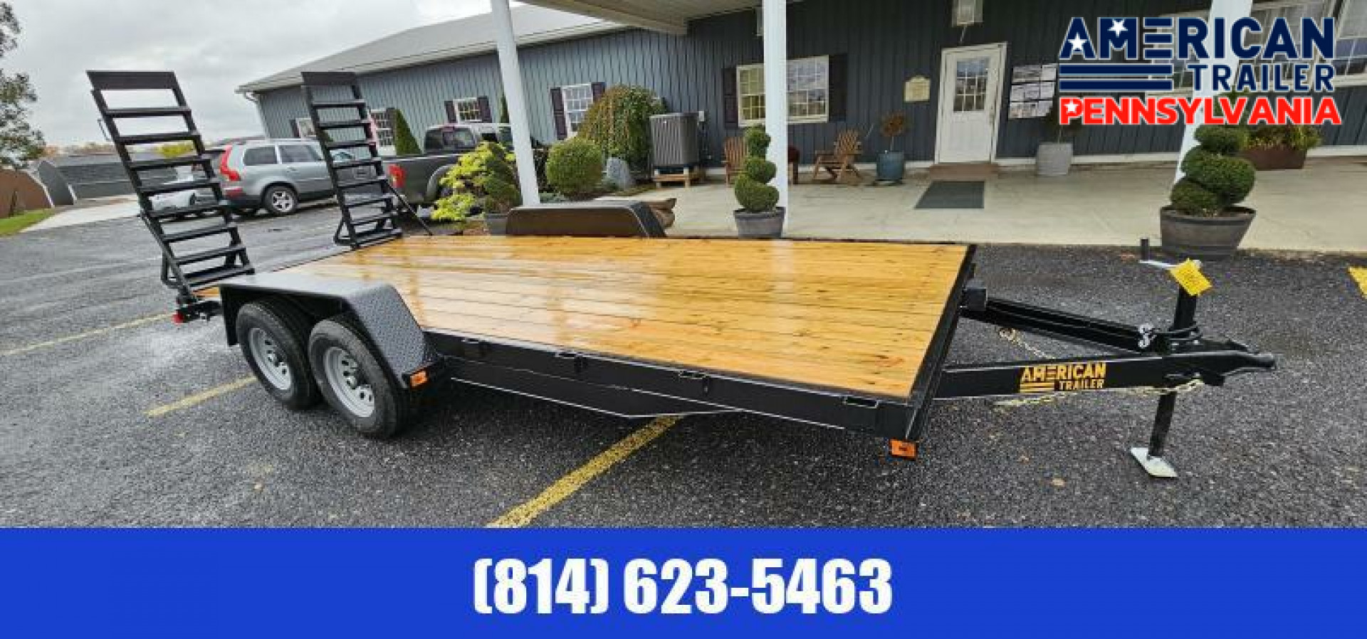 New Quality Trailers Economy Equipment Trailer / 10k GVWR / 18