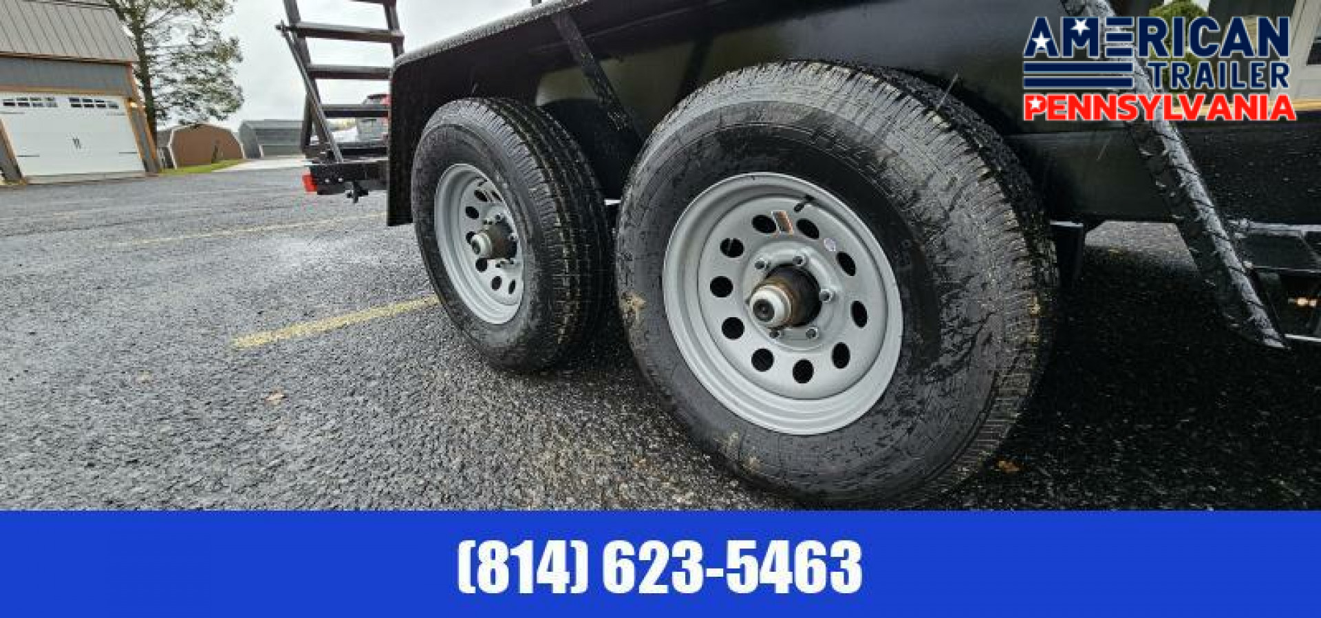 New Quality Trailers Economy Equipment Trailer / 10k GVWR / 18