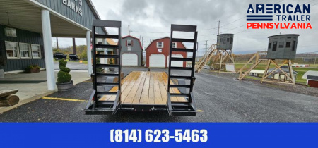 New Quality Trailers Economy Equipment Trailer / 10k GVWR / 18