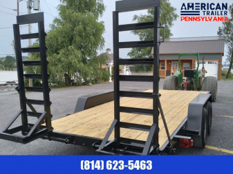 New Quality Trailers Economy Equipment Trailer / 10k GVWR / 18