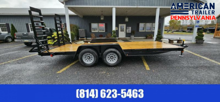 New Quality Trailers Economy Equipment Trailer / 10k GVWR / 18