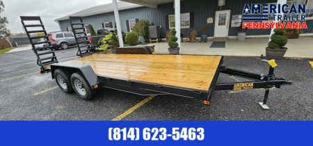New Quality Trailers Economy Equipment Trailer / 10k GVWR / 18