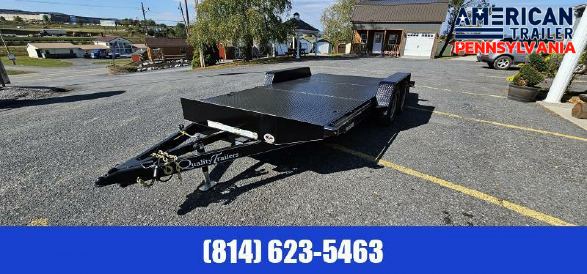 New Quality Pro Grade Diamond Deck Car Hauler / 18' / 7K GVWR