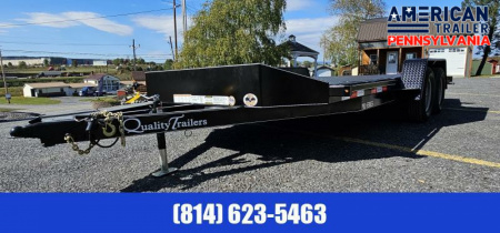 New Quality Pro Grade Diamond Deck Car Hauler / 18' / 7K GVWR