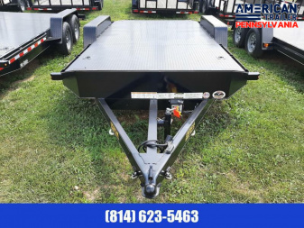 New Quality Pro Grade Diamond Deck Car Hauler / 18' / 7K GVWR