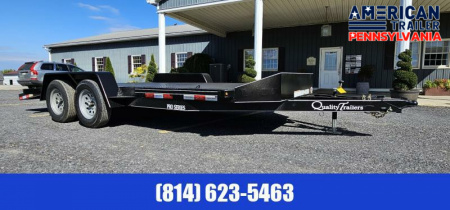 New Quality Pro Grade Diamond Deck Car Hauler / 18' / 7K GVWR