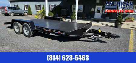 New Quality Pro Grade Diamond Deck Car Hauler / 18' / 7K GVWR