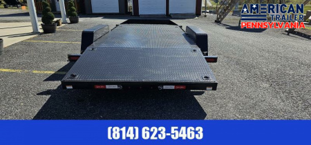 New Quality Pro Grade Diamond Deck Car Hauler / 18' / 7K GVWR