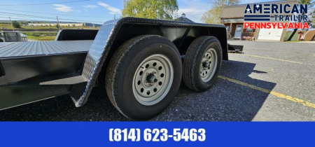 New Quality Pro Grade Diamond Deck Car Hauler / 18' / 7K GVWR