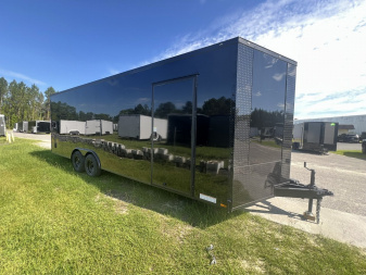 New NEW - 2026 Xtreme Cargo 8.5x24 Tandem Axle Enclosed Cargo Trailer w/Stealth Blackout Pkg Cargo 10,000# GVWR