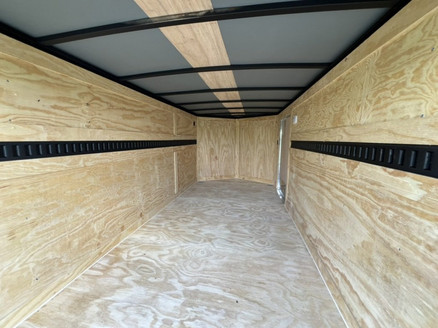 New 2027 Rock Solid Cargo 6x12 Tandem Axle Enclosed Cargo Trailer – Silver Frost PolyCore | Low Profile | 7K GVWR