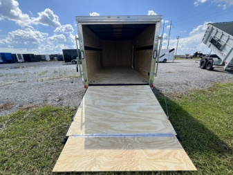 New 2027 Rock Solid Cargo 6x12 Tandem Axle Enclosed Cargo Trailer – Silver Frost PolyCore | Low Profile | 7K GVWR