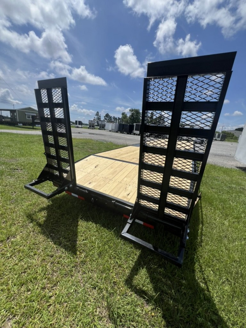 New 2025 Down 2 Earth Trailers 102"x34 Tandem Equipment Trailer Equipment Trailer - 17,500# GVWR