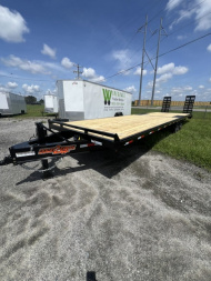 New 2025 Down 2 Earth Trailers 102"x34 Tandem Equipment Trailer Equipment Trailer - 17,500# GVWR
