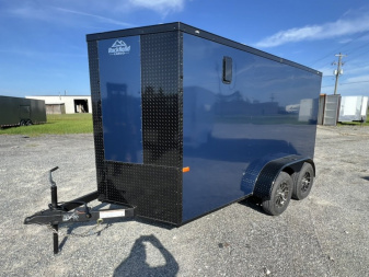 New NEW - 2026 ROCK SOLID CARGO 6x12 Tandem Axle Enclsosed Cargo Trailer w/ Super Stealth Pkg