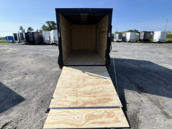 New NEW - 2026 ROCK SOLID CARGO 6x12 Tandem Axle Enclsosed Cargo Trailer w/ Super Stealth Pkg