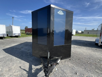 New NEW - 2026 ROCK SOLID CARGO 6x12 Tandem Axle Enclsosed Cargo Trailer w/ Super Stealth Pkg